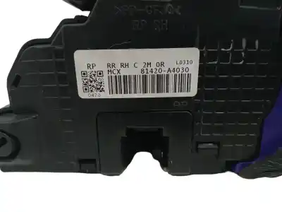 Автозапчастина б/у замок заднього правого дверя для kia carens iv 1.7 crdi посилання на oem iam 81420a4030  