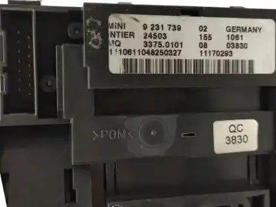 Pezzo di ricambio per auto di seconda mano interruttore di avviamento per mini mini (r56) one riferimenti oem iam 9231739  33750101