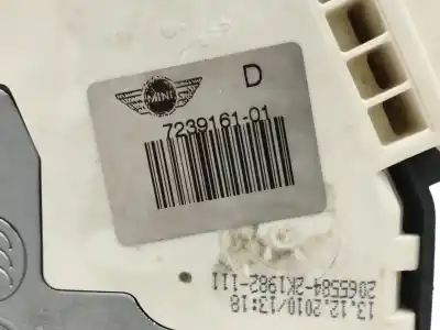 Pièce détachée automobile d'occasion serrure de porte avant gauche pour mini mini (r56) one références oem iam 7239161  