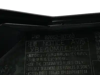 Second-hand car spare part fuse box unit for mazda 2 fastback (kb) 1.5 hybrid (kbac3x) oem iam references 826620d760  