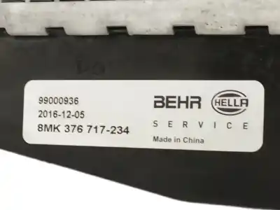 Peça sobressalente para automóvel em segunda mão radiador de água por audi a4 b7 (8ec) 2.0 tfsi referências oem iam 8mk376717  