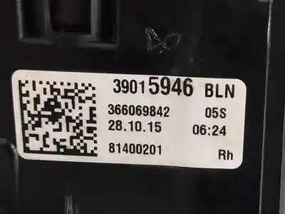 Автозапчасти б/у правый задний фонарь за opel astra k lim. 5türig 1.6 cdti dpf ссылки oem iam 39015946  