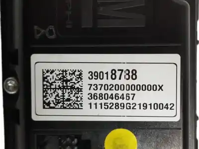 Peça sobressalente para automóvel em segunda mão comando de sofagem (chauffage / ar condicionado) por opel astra k lim. 5türig 1.6 cdti dpf referências oem iam 39018788  