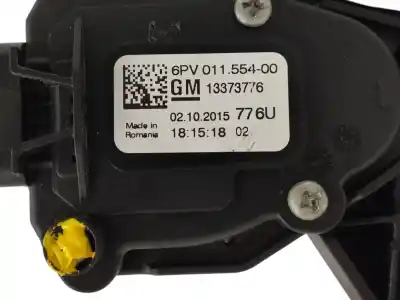 Автозапчасти б/у педаль газа за opel astra k lim. 5türig 1.6 cdti dpf ссылки oem iam 13373776  6pv011554