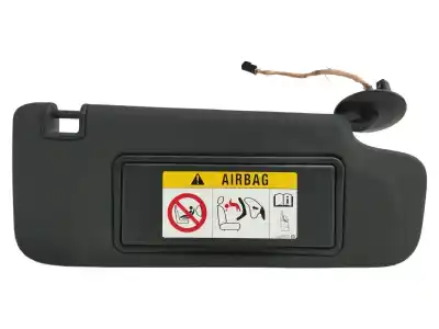 Peça sobressalente para automóvel em segunda mão para-sol direito por opel astra k (b16) 1.6 cdti (68) referências oem iam 39000971