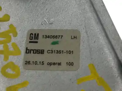 Автозапчасти б/у регулятор стекла заднего левого за opel astra k lim. 5türig 1.6 cdti dpf ссылки oem iam 13406677  