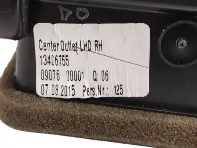 Автозапчастина б/у аераційна решіта для opel astra k lim. 5türig 1.6 cdti dpf посилання на oem iam 13406755  