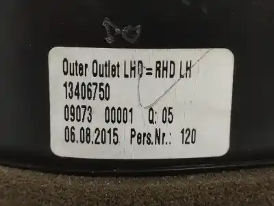 Автозапчасти б/у аэрационная решетка за opel astra k lim. 5türig 1.6 cdti dpf ссылки oem iam 13377234  