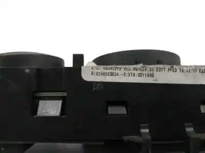 Peça sobressalente para automóvel em segunda mão comando de sofagem (chauffage / ar condicionado) por renault grand modus dynamique referências oem iam 8200563524  