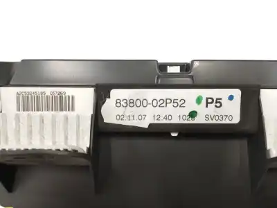 Peça sobressalente para automóvel em segunda mão quadrante por toyota corolla (e15) 1.6 16v cat referências oem iam 8380002p52  a2c53245185