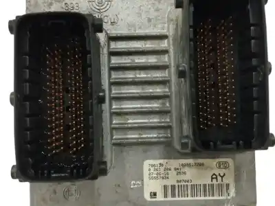 Second-hand car spare part ecu engine control for opel corsa d (s07) 1.4 (l08 l68) oem iam references 55557934  0261208941