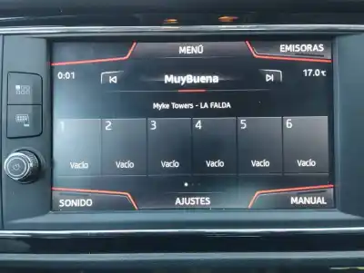 Second-hand car spare part multifunction display for seat leon sc (5f5) 1.4 16v tsi oem iam references 5f0919606  