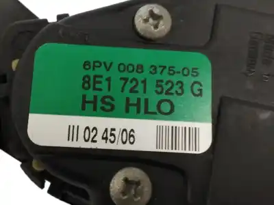 Автозапчастина б/у педаль акселератора для audi a4 cabrio (8h) 2.0 16v tfsi посилання на oem iam 8e1721523g  6pv008375