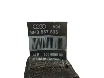 Автозапчасти б/у задний левый ремень безопасности за audi a4 cabrio (8h) 2.0 16v tfsi ссылки oem iam 8h0857805  