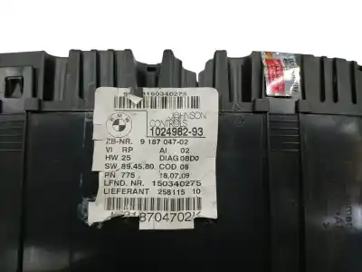 Peça sobressalente para automóvel em segunda mão quadrante por bmw serie 1 berlina (e81/e87) 116d referências oem iam 9187047  