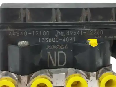 Second-hand car spare part abs for toyota corolla (e15) 1.6 16v cat oem iam references 8954112260 1338004031 4454012100