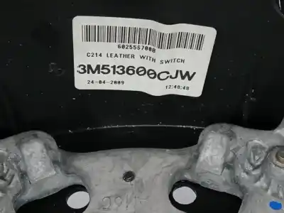 Peça sobressalente para automóvel em segunda mão volante por ford kuga (cbv) 2.0 tdci cat referências oem iam 3m513600cjw  