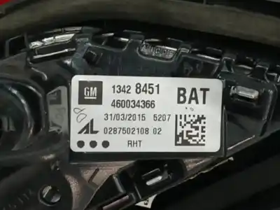 Second-hand car spare part interior left tailgate light for opel corsa e (x15) 1.4 (08, 68) oem iam references 13428451  