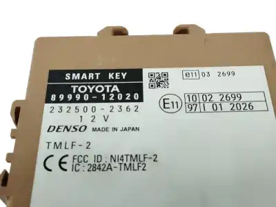 Second-hand car spare part electronic module for toyota corolla (e15) 1.6 16v cat oem iam references 8999012020  2325002362