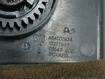 Pezzo di ricambio per auto di seconda mano griglia di aerazione per opel corsa e (x15) 1.4 (08, 68) riferimenti oem iam 464000934  