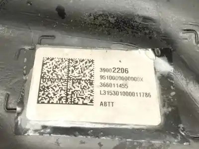 Автозапчастина б/у паливний бак для opel astra k lim. 5türig 1.6 cdti dpf посилання на oem iam 366011455  9510000000000x