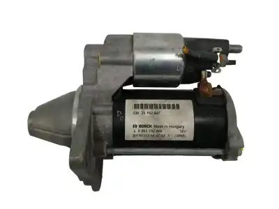 Peça sobressalente para automóvel em segunda mão motor de arranque por opel corsa e (x15) 1.4 (08, 68) referências oem iam 25192447