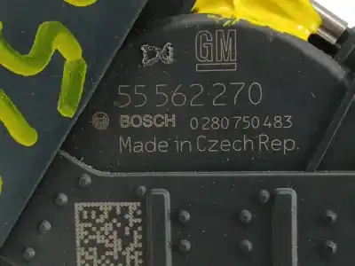 Автозапчасти б/у бабочка коробка за opel corsa e (x15) 1.4 (08, 68) ссылки oem iam 55562270  0280750483