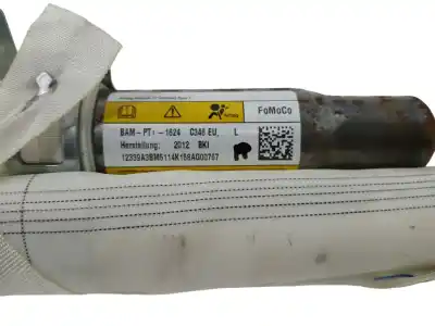 Peça sobressalente para automóvel em segunda mão airbag de cortina dianteiro esquerdo por ford focus iii 1.0 ecoboost referências oem iam bm5114k158ag  