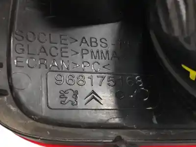 Second-hand car spare part rear right light bumper for citroen c3 picasso (sh_) 1.6 hdi 90 oem iam references 9681751680  