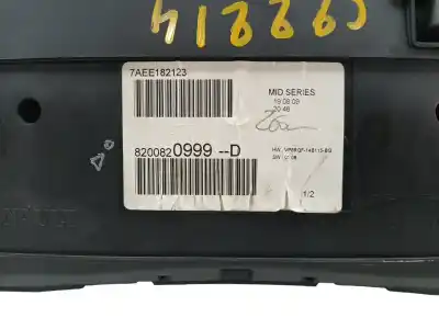 Gebrauchtes Autoersatzteil instrumententafel zum renault clio grandtour exception oem-iam-referenzen 8200820999d  