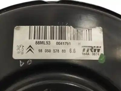 Pezzo di ricambio per auto di seconda mano servo freio per citroen c3 picasso (sh_) 1.6 hdi 90 riferimenti oem iam 9805057880  