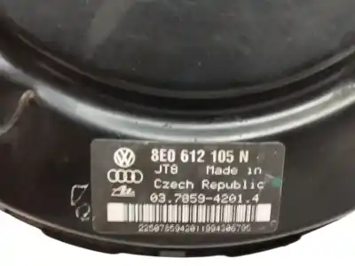 Pezzo di ricambio per auto di seconda mano servo freio per audi a4 cabrio (8h) 2.5 tdi 163 cv / 120 kw riferimenti oem iam 8e0612105n  03785942014