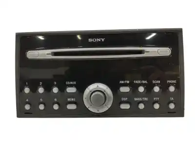 Second-hand car spare part Audio System / Radio Cd for FORD FOCUS BERLINA (CAP) 1.8 TDCi Turbodiesel CAT OEM IAM references 4M5T18C815BJ  VP7S7F18C821DA