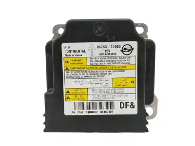 Peça sobressalente para automóvel em segunda mão centralina de airbag por ssangyong rodius ii 2.2 xdi referências oem iam 