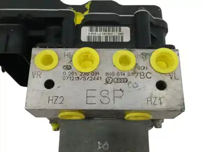Peça sobressalente para automóvel em segunda mão abs por audi a4 berlina (b8) 3.2 v6 24v fsi referências oem iam 8k0614517bc  0265236081