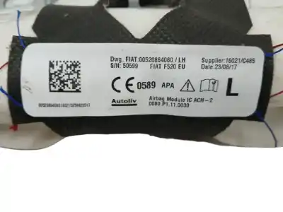 Second-hand car spare part front left curtain airbag for jeep renegade suv (bu, b1, bv) 1.6 crd oem iam references 00520864060  