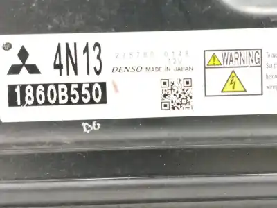 Pezzo di ricambio per auto di seconda mano centralina motore per mitsubishi asx (ga_w_) 1.8 di-d (ga6w) riferimenti oem iam 1860b550  2757000148