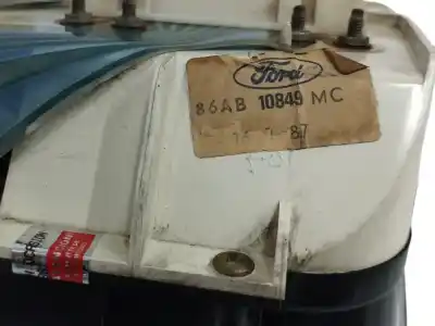 Pièce détachée automobile d'occasion compteur de vitesse tableau de bord pour ford escort berlina cl références oem iam 86ab10849mc  