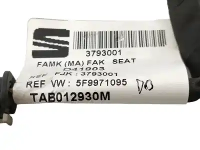 Second-hand car spare part parking sensor for seat leon st (5f8) 2.0 tdi oem iam references 5f9971095  