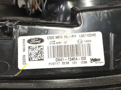 Автозапчастина б/у правий ліхтар для ford kuga (cbs) 2.0 tdci cat посилання на oem iam gv4113404dd  