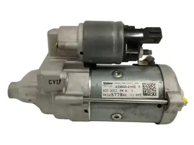 Pezzo di ricambio per auto di seconda mano Motorino Di Avviamento per CITROEN C-ELYSÉE 1.5 Blue-HDI FAP Riferimenti OEM IAM 9832577880  
