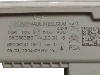 Second-hand car spare part front left headlight for citroen c-elysee (dd_) 1.5 bluehdi 100 oem iam references 9812662180  