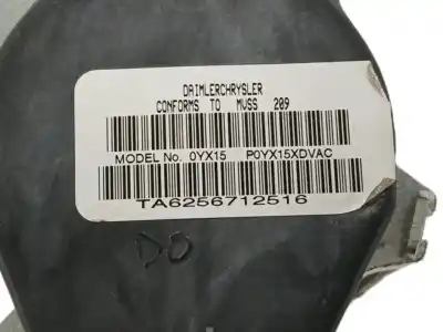 Peça sobressalente para automóvel em segunda mão cinto de segurança traseiro central por dodge caliber 2.0 16v crd cat referências oem iam 0yx15  p0yx15xdvac
