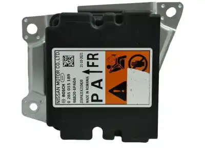 Peça sobressalente para automóvel em segunda mão centralina de airbag por nissan juke (f16_) dig-t 117 referências oem iam 988206pa0a