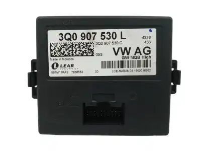 Second-hand car spare part electronic module for seat leon st (5f8) 2.0 tdi oem iam references 3q0907530l