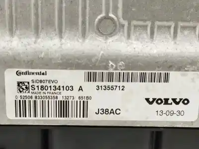 Second-hand car spare part ecu engine control for volvo v40 1.6 diesel cat oem iam references 31355712  s180134103a
