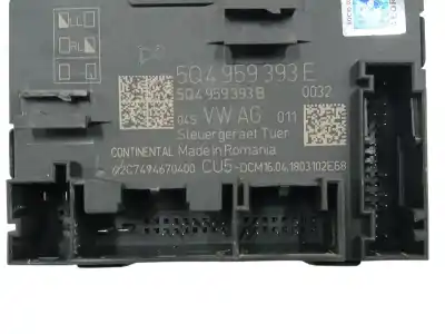 Second-hand car spare part electronic module for seat leon st (5f8) 2.0 tdi oem iam references 5q4959393e a2c7494670400 