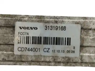 Peça sobressalente para automóvel em segunda mão intercooler por volvo v40 1.6 diesel cat referências oem iam 31319168  
