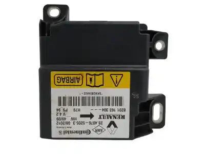 Second-hand car spare part airbag control unit for dacia duster (hs_) 1.6 16v oem iam references 8201163304