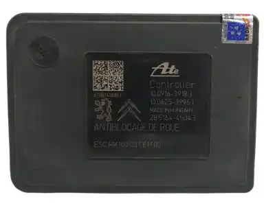 Second-hand car spare part abs for citroen c-elysée 1.6 16v cat (nfp / ec5m) oem iam references 9826857180  10022012544